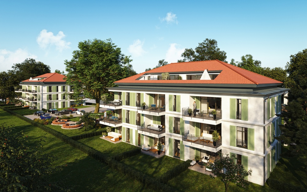 A Ciprus épület lakásai is elérhetőek